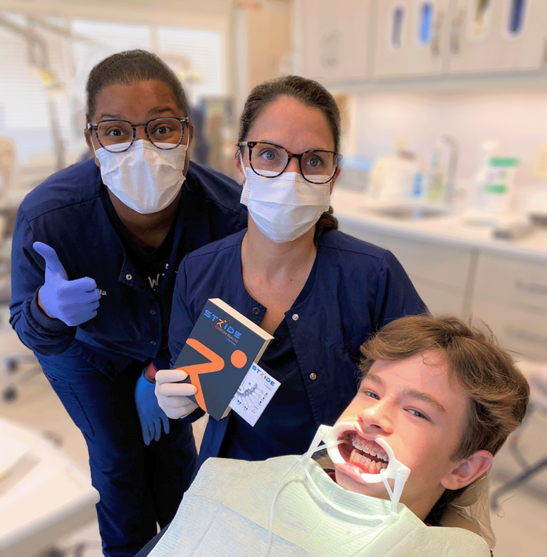 Herring staff with patients